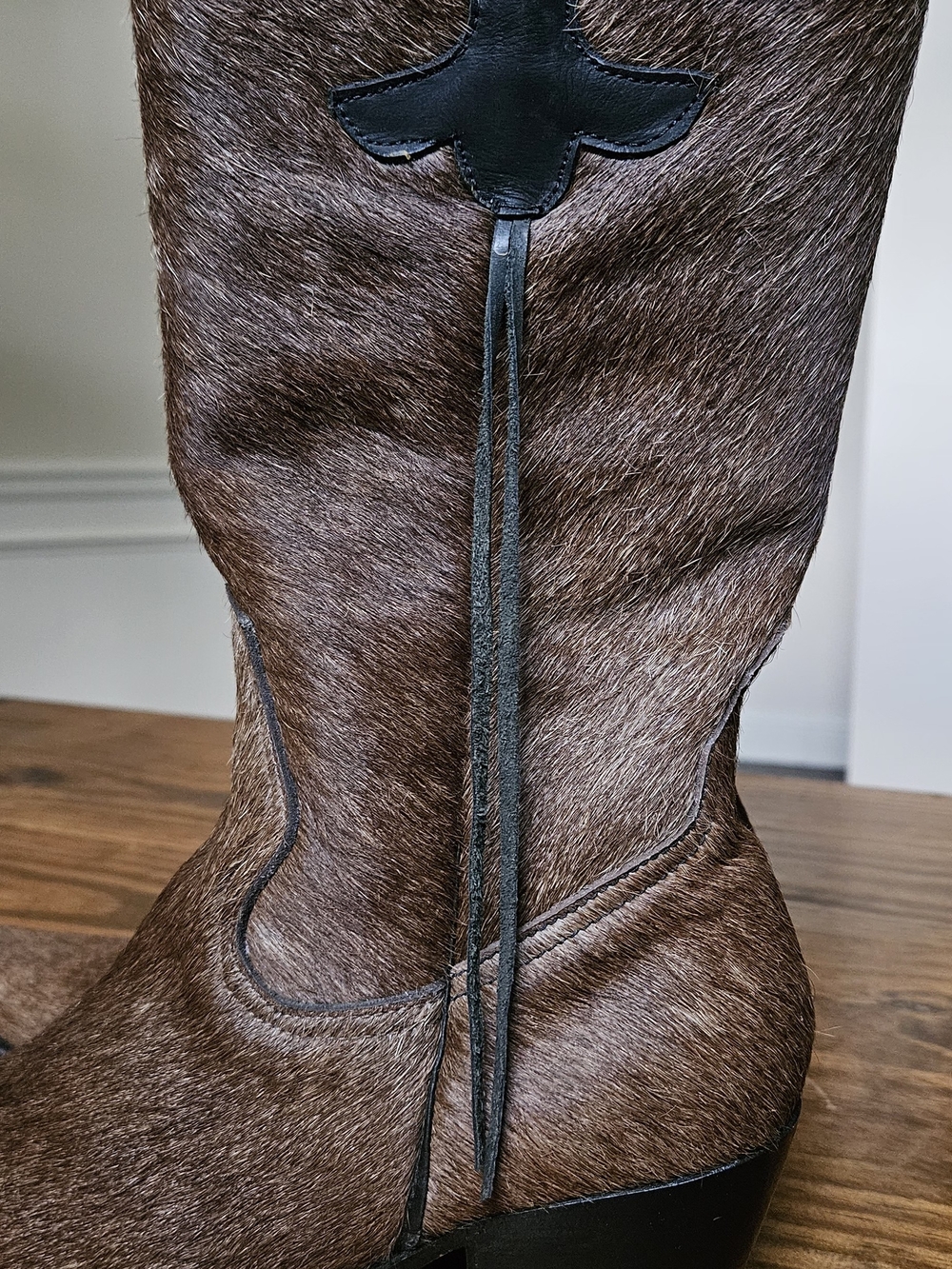 Rockwell Tharp Cowhair/Pony Hair Boots - Picture 2 of 9